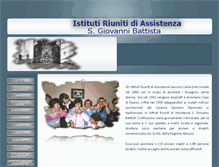 Tablet Screenshot of istitutiassistenza-chieti.com